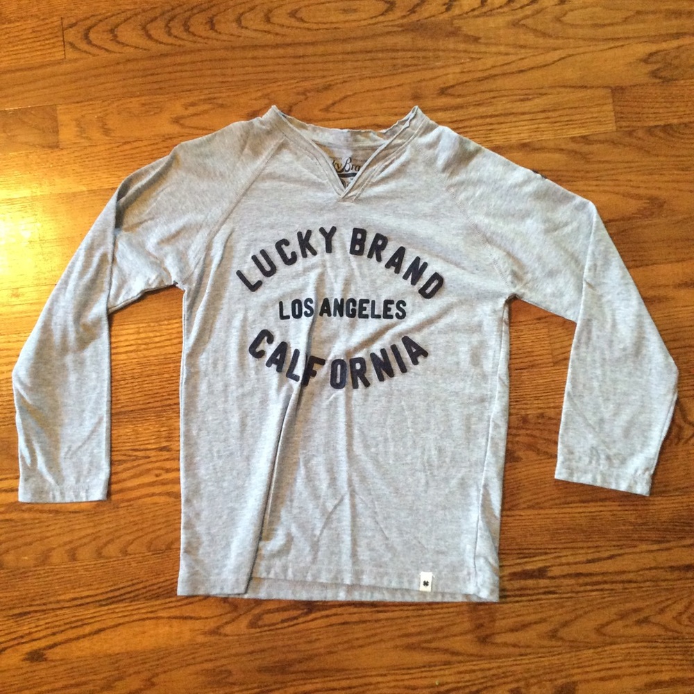 Lucky Brand Long Sleeve T Shirt